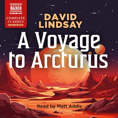 A Voyage to Arcturus – omslag til lydbogen af Lindsay David