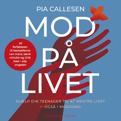 Mod på livet – omslag til lydbogen af Pia Callesen