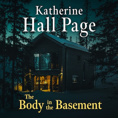 The Body in the Basement – omslag til lydbogen af Katherine Hall Page