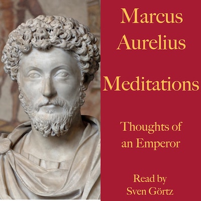 Marcus Aurelius: Meditations. Thoughts of an Emperor – omslag til lydbogen af Marcus Aurelius