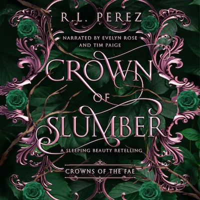 Crown of Slumber – omslag til lydbogen af R.L. Perez