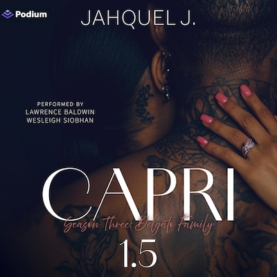 Capri 1.5 – omslag til lydbogen af Jahquel J.