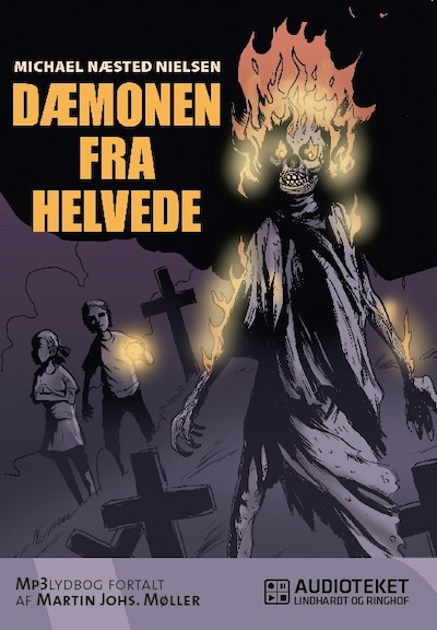 Dæmonen fra helvede – omslag til lydbogen af Unknown Author
