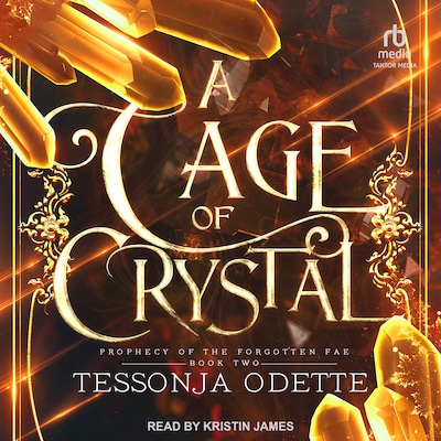 A Cage of Crystal – omslag til lydbogen af Tessonja Odette