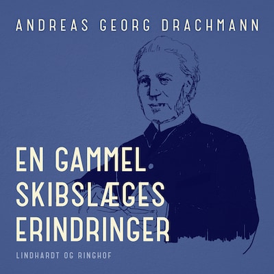 En gammel skibslæges erindringer – omslag til lydbogen af Andreas Georg Drachmann