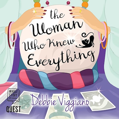 The Woman Who Knew Everything – omslag til lydbogen af Debbie Viggiano