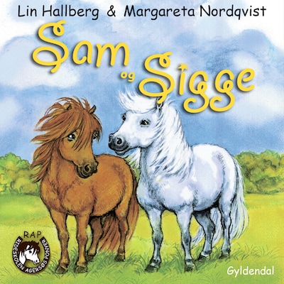 Sam og Sigge 1 - Sam og Sigge – omslag til lydbogen af Lin Hallberg