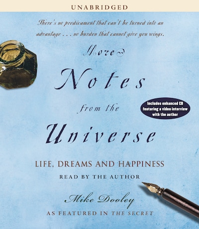 More Notes From the Universe – omslag til lydbogen af Mike Dooley