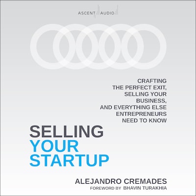 Selling Your Startup – omslag til lydbogen af Alejandro Cremades