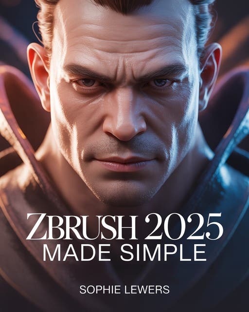 ZBRUSH 2025 Made Simple: Professional Tips for 3D Modeling and Character Crafting – omslag til lydbogen af Sophie Lewers