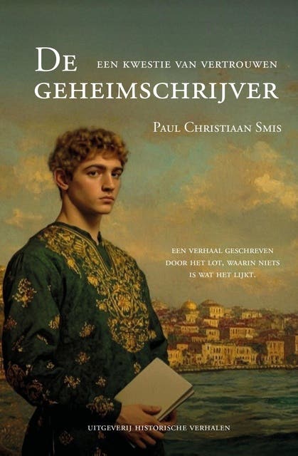 De geheimschrijver. Een kwestie van vertrouwen – omslag van het luisterboek van Paul Chrisiaan Smis