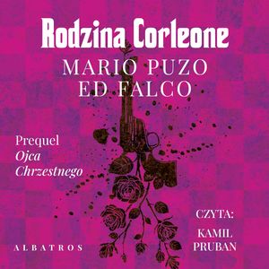 Rodzina Corleone – okładka audiobooka, autor Ed Falco, Mario Puzo