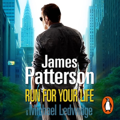 Run For Your Life – omslag til lydbogen af James Patterson