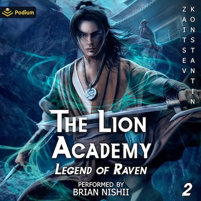The Lion Academy – omslag til lydbogen af Konstantin Zaitsev