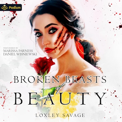 Broken Beasts of Beauty – omslag til lydbogen af Loxley Savage