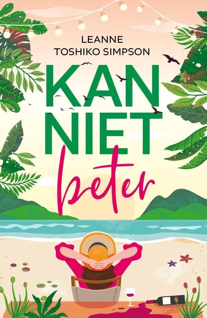 Kan niet beter – omslag van het luisterboek van Leanne Toshiko Simpson
