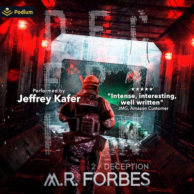 Deception – omslag til lydbogen af M.R. Forbes