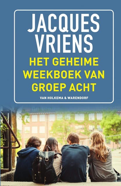 Het geheime weekboek van groep acht – omslag van het luisterboek van Jacques Vriens