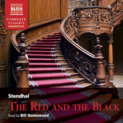 The Red and the Black – omslag til lydbogen af Stendhal, . Stendhal