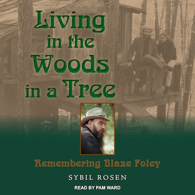 Living in the Woods in a Tree – omslag til lydbogen af Sybil Rosen