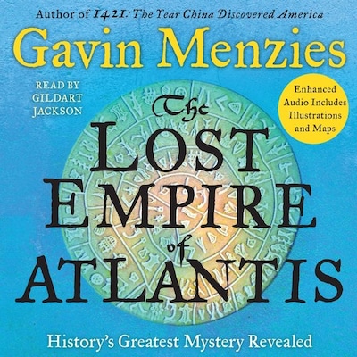 The Lost Empire of Atlantis – omslag til lydbogen af Gavin Menzies