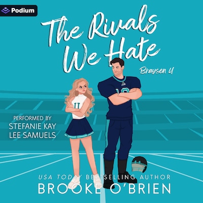 The Rivals We Hate – omslag til lydbogen af Brooke O'Brien