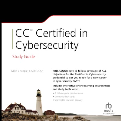 CC Certified in Cybersecurity Study Guide – omslag til lydbogen af Mike Chapple