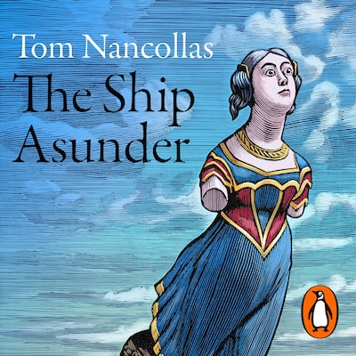 The Ship Asunder – omslag til lydbogen af Tom Nancollas