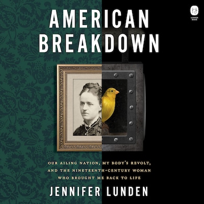 American Breakdown – omslag til lydbogen af Jennifer Lunden