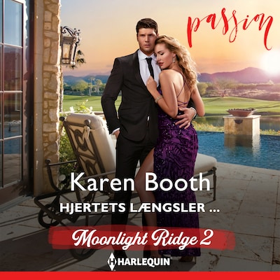 Hjertets længsler ... – omslag til lydbogen af Karen Booth