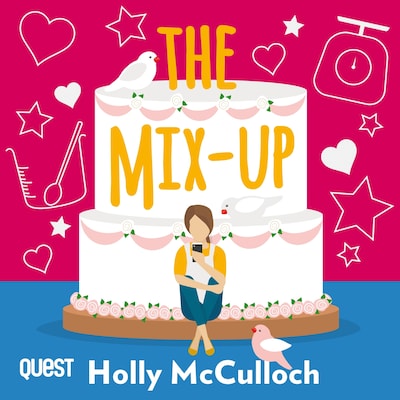 The Mix-Up – omslag til lydbogen af Holly McCulloch