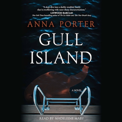 Gull Island – omslag til lydbogen af Anna Porter