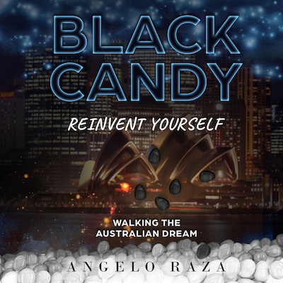 Black Candy – omslag til lydbogen af Angelo Raza