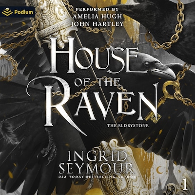 House of the Raven – omslag til lydbogen af Ingrid Seymour