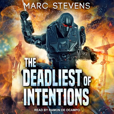The Deadliest of Intentions – omslag til lydbogen af Marc Stevens