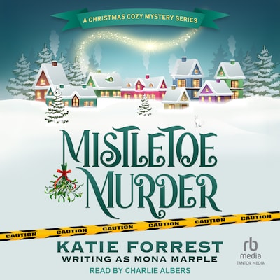 Mistletoe Murder – omslag til lydbogen af Mona Marple