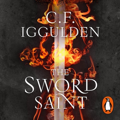 The Sword Saint – omslag til lydbogen af C. F. Iggulden