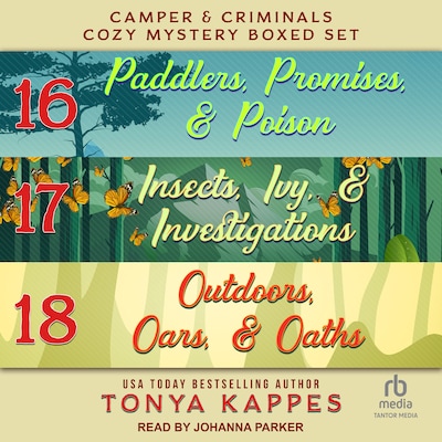 Camper and Criminals Cozy Mystery Boxed Set – omslag til lydbogen af Tonya Kappes
