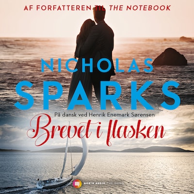 Brevet i flasken – omslag til lydbogen af Nicholas Sparks