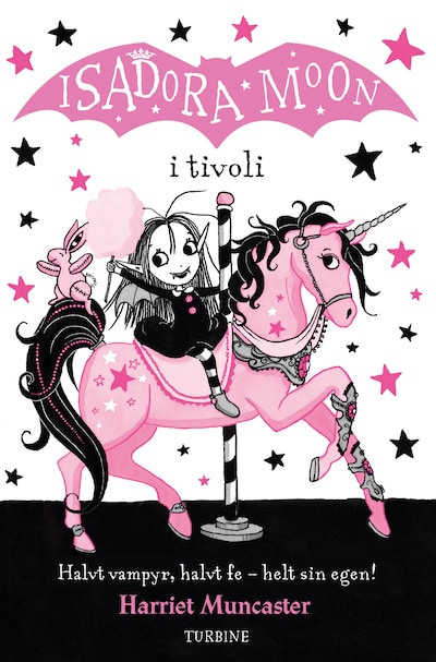 Isadora Moon i tivoli – omslag til lydbogen af Harriet Muncaster