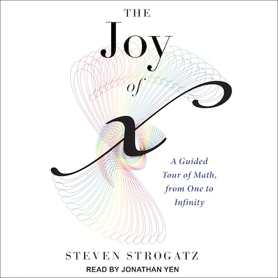The Joy of X – omslag til lydbogen af Steven Strogatz