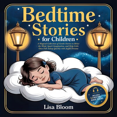 Bedtime Stories for Children – omslag til lydbogen af Lisa Bloom