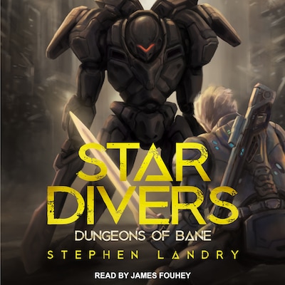 Star Divers – omslag til lydbogen af Stephen Landry
