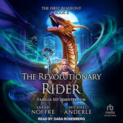 The Revolutionary Rider – omslag til lydbogen af Sarah Noffke, Michael Anderle