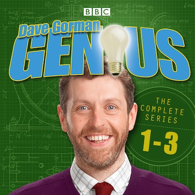 Dave Gorman - Genius: The Complete Series 1-3 – omslag til lydbogen af Dave Gorman