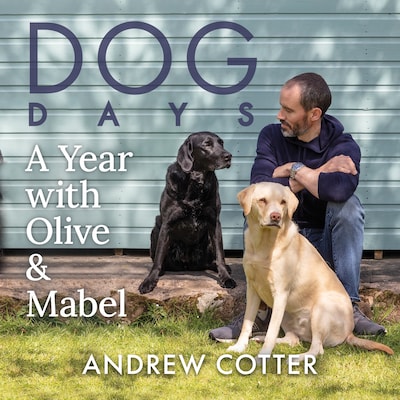 Dog Days – omslag van het luisterboek van Andrew Cotter