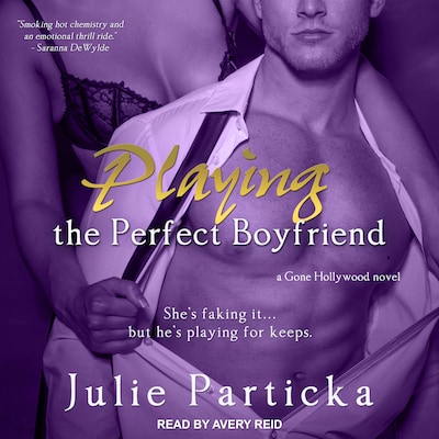 Playing The Perfect Boyfriend – omslag til lydbogen af Julie Particka