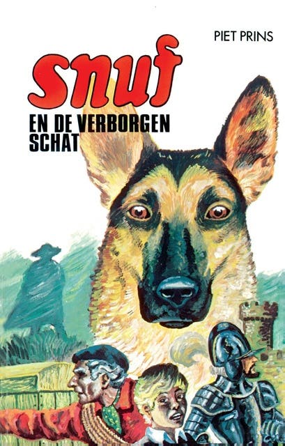Snuf en de verborgen schat – omslag van het luisterboek van Piet Prins