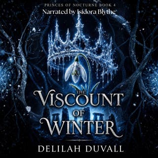 Viscount of Winter – omslag till ljudboken av Delilah Duvall