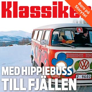 Med hippiebuss till fjällen
